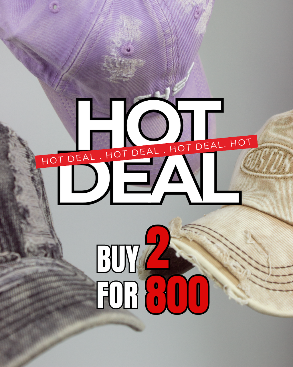 Baseball Caps - Deal