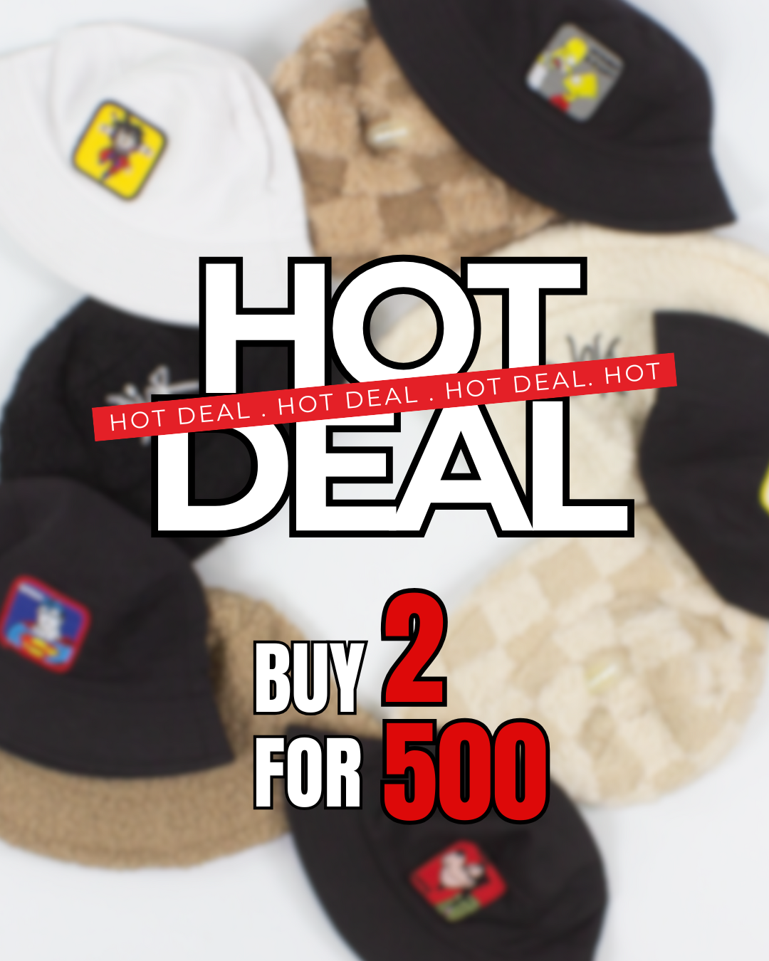 Bucket hats - Deal