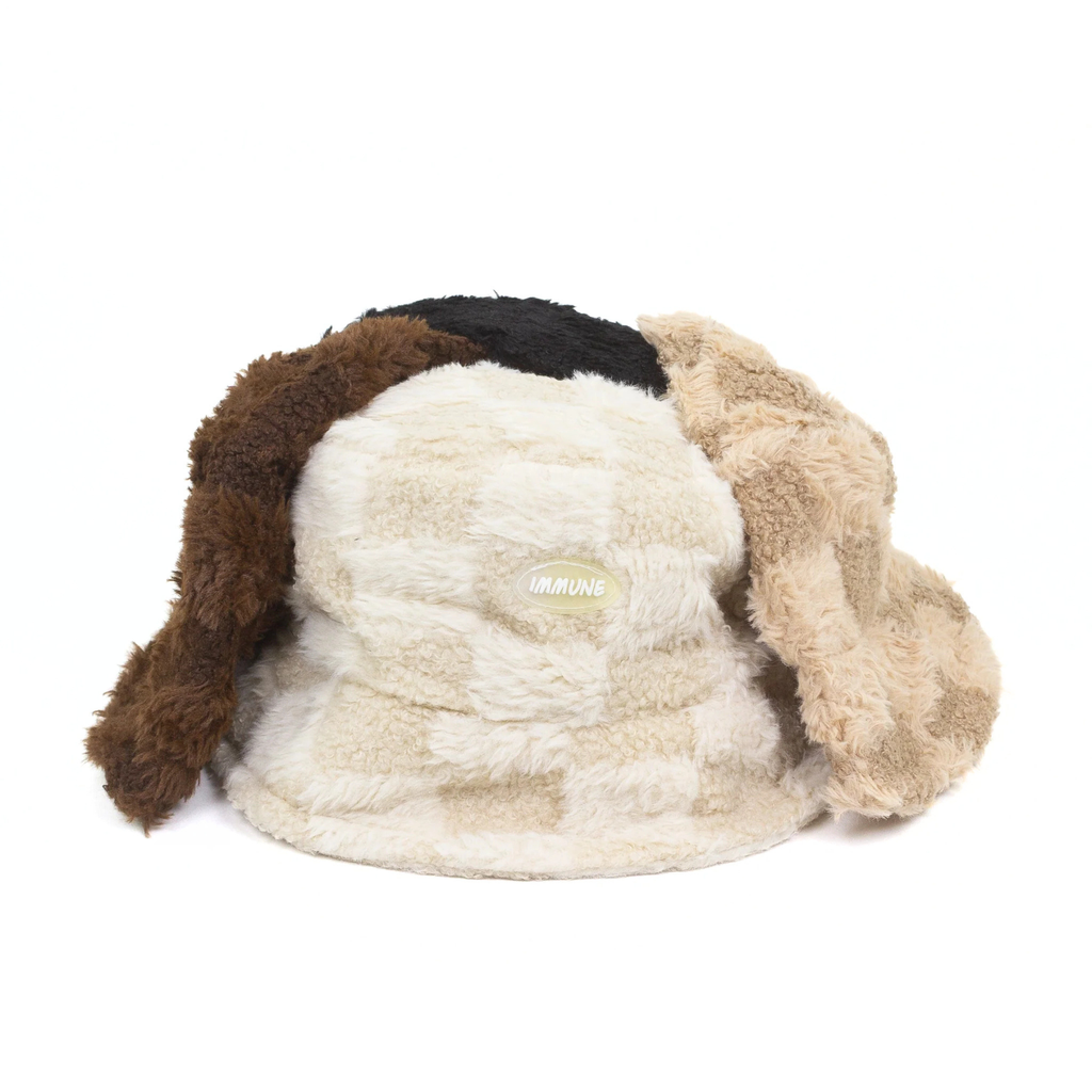 Faux Fur Bucket Hats