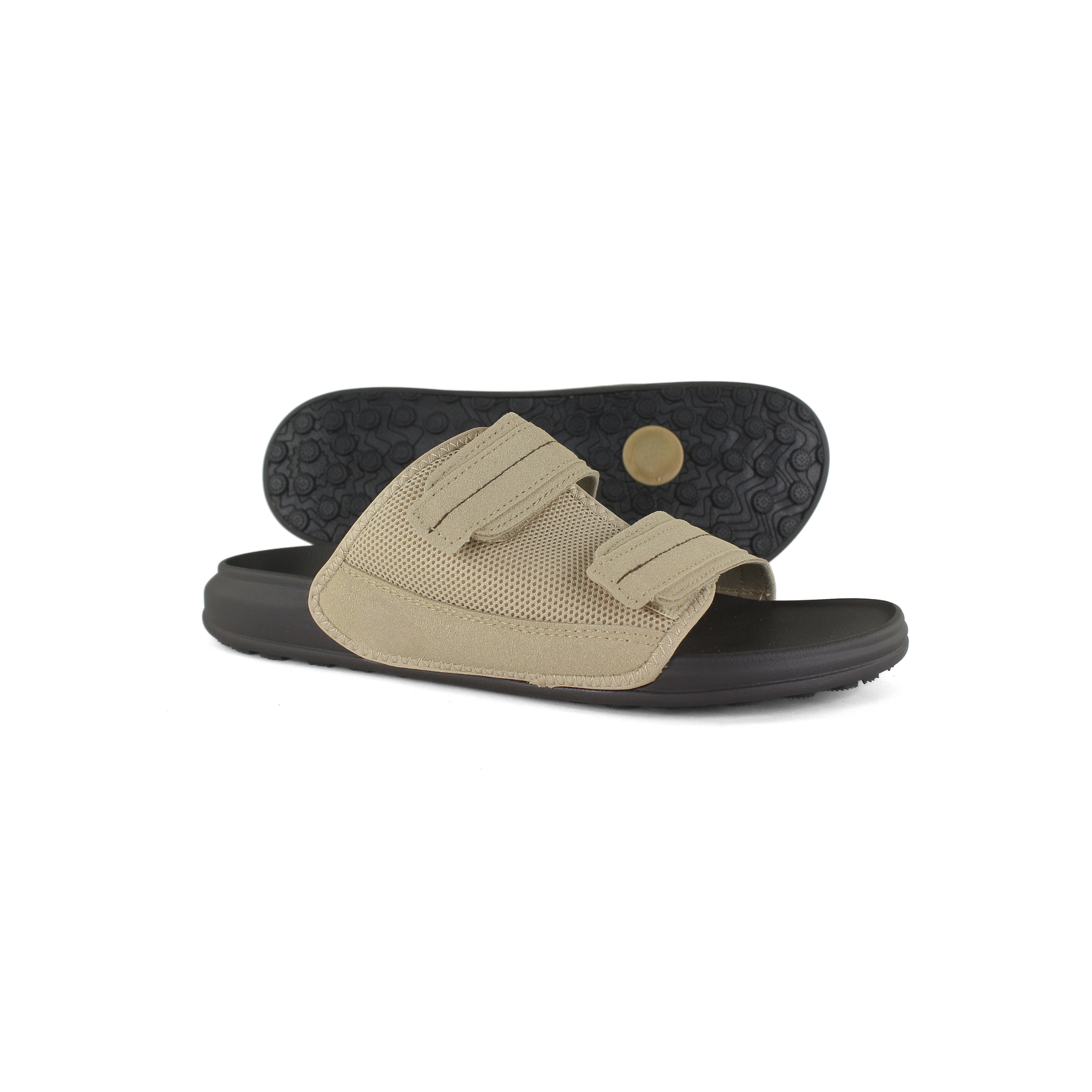Mesh Slide Sandals