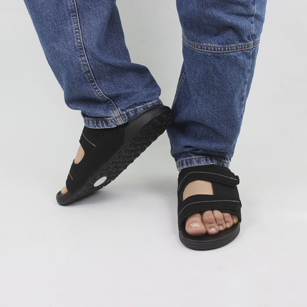 Mesh Slide Sandals