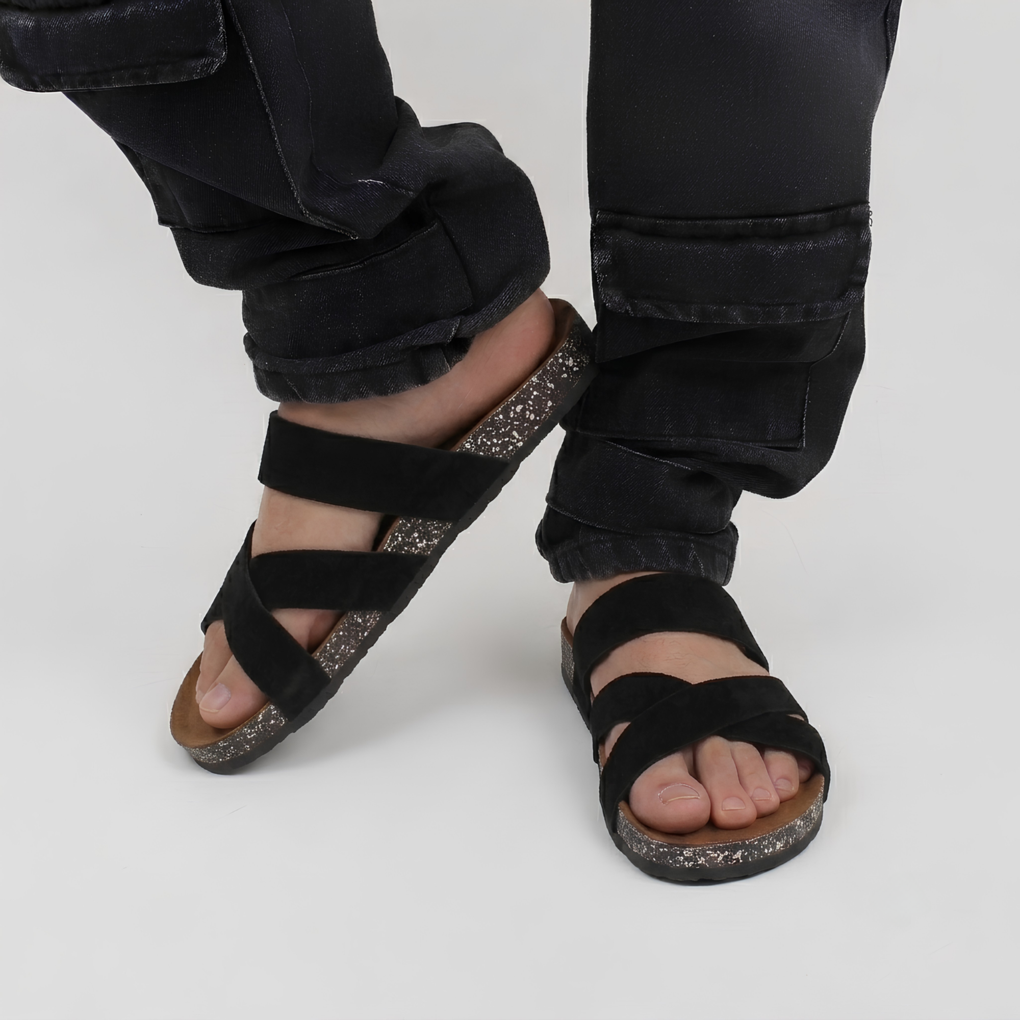 Crossover Sandals