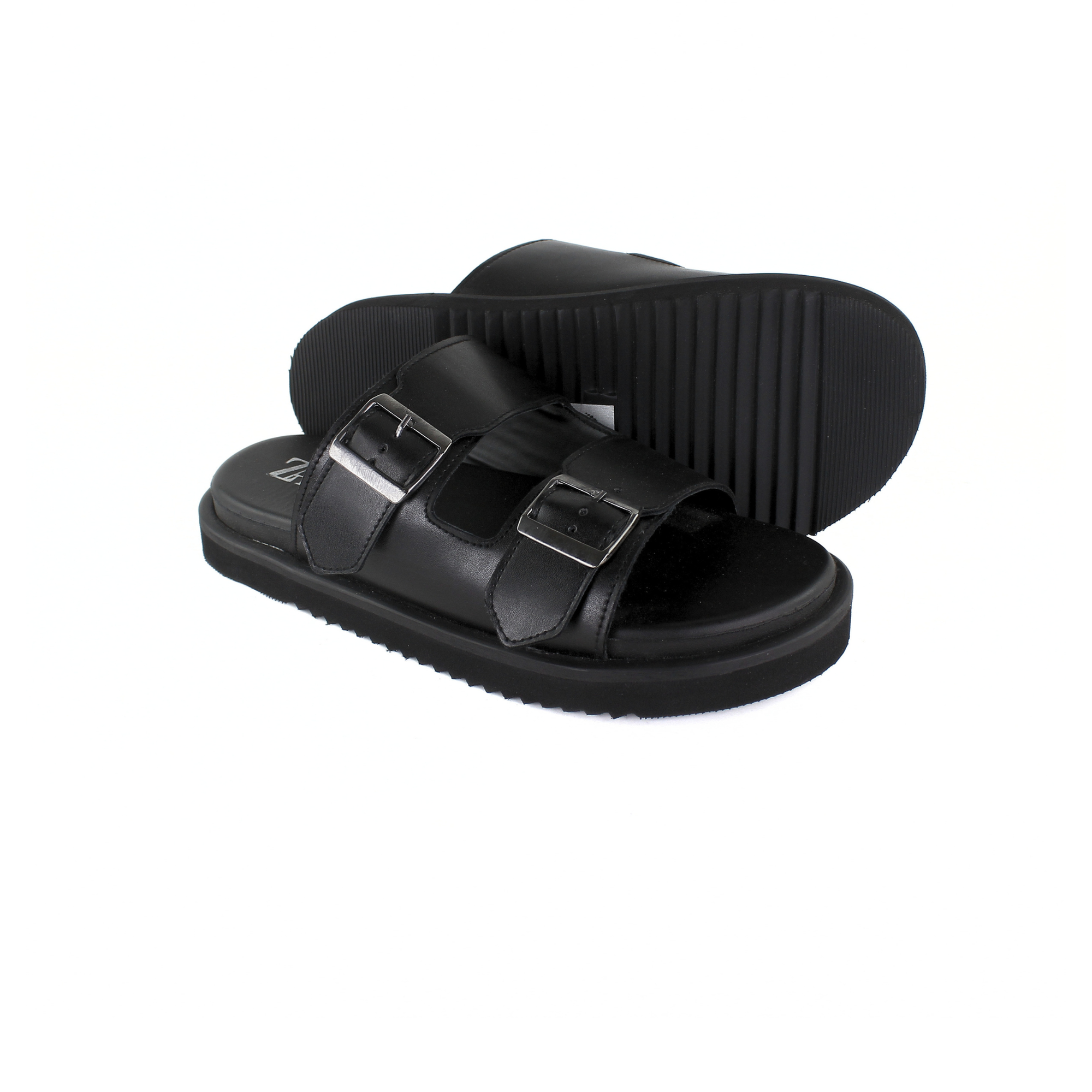 Double Buckle Sandals