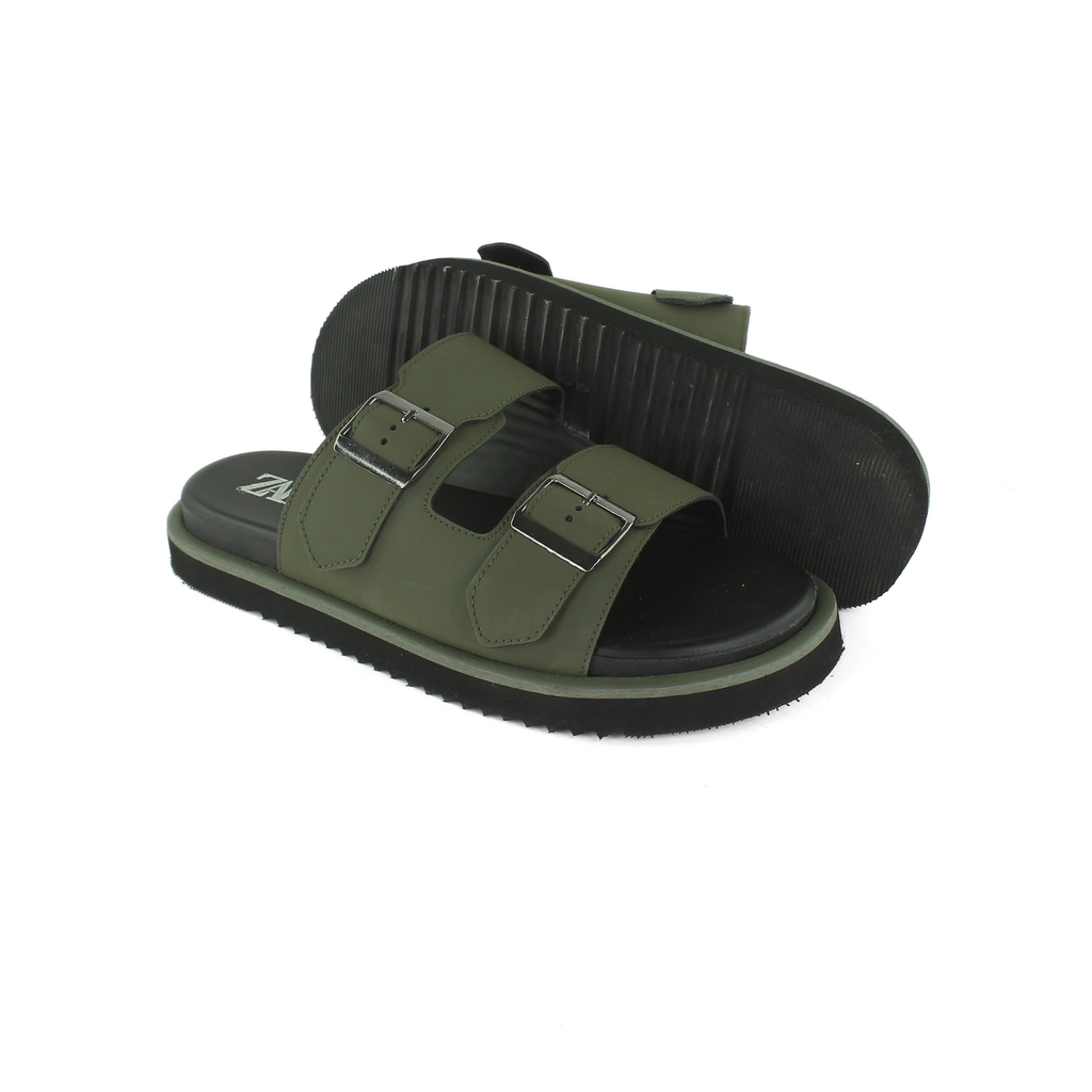 Double Buckle Sandals