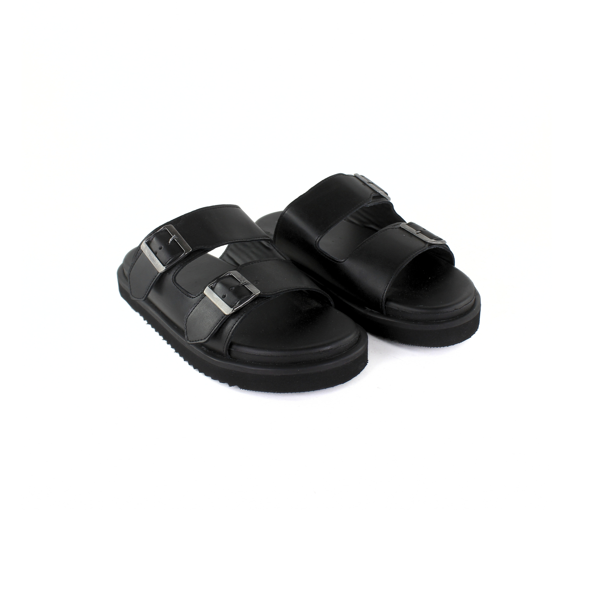 Double Buckle Sandals