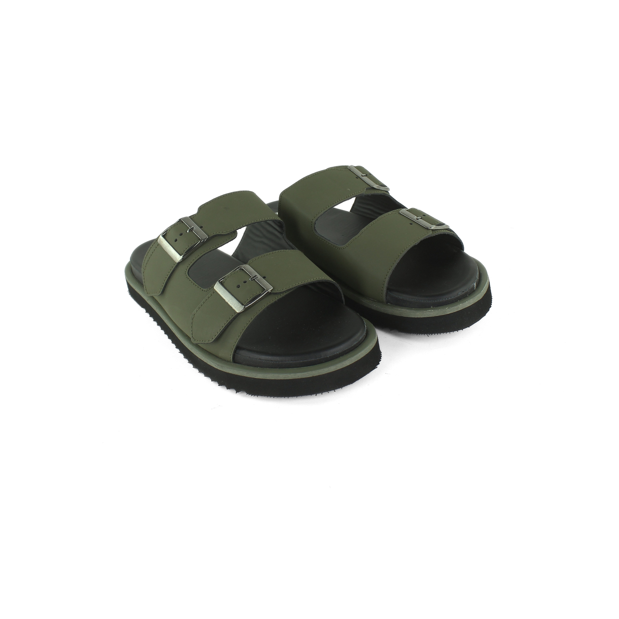 Double Buckle Sandals