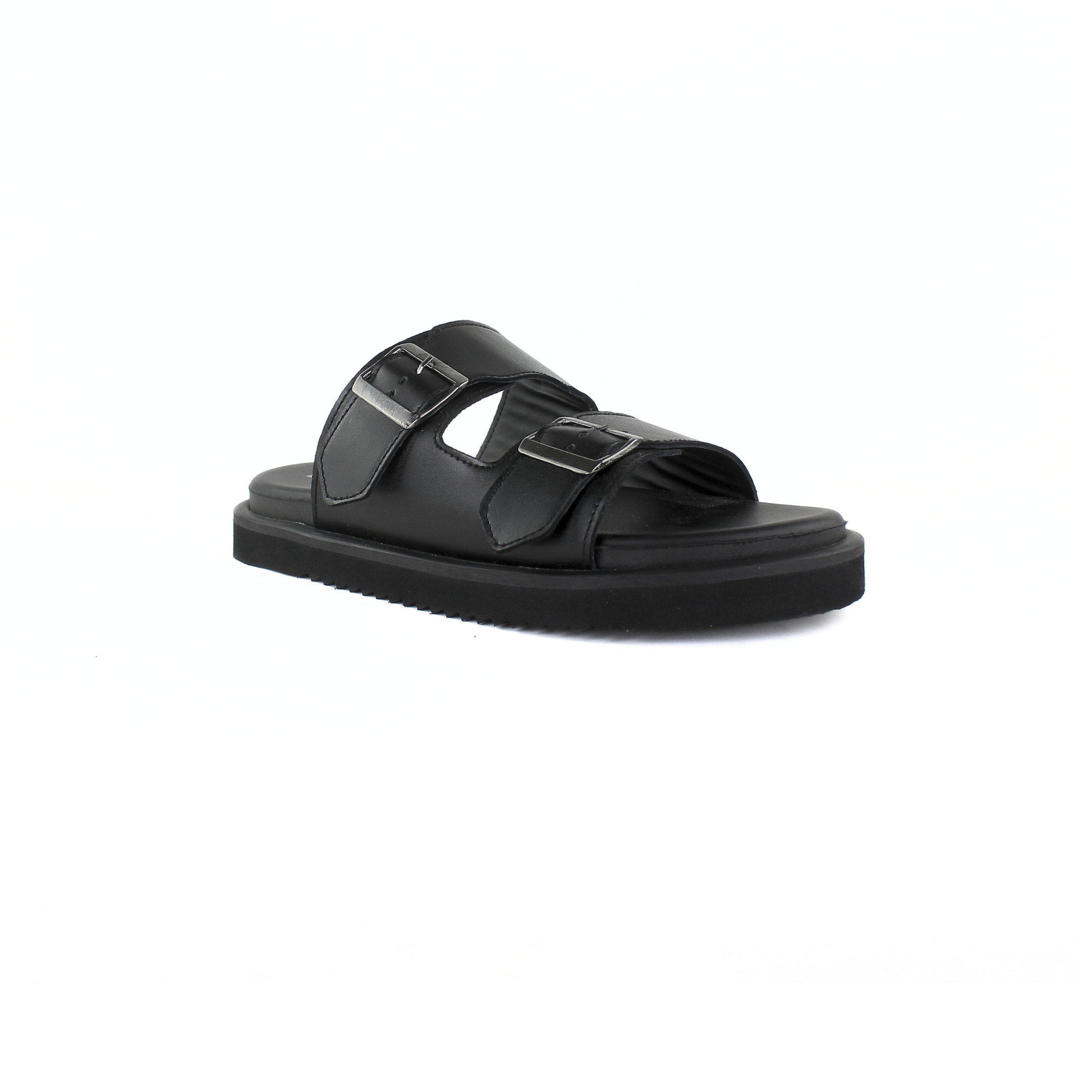 Double Buckle Sandals