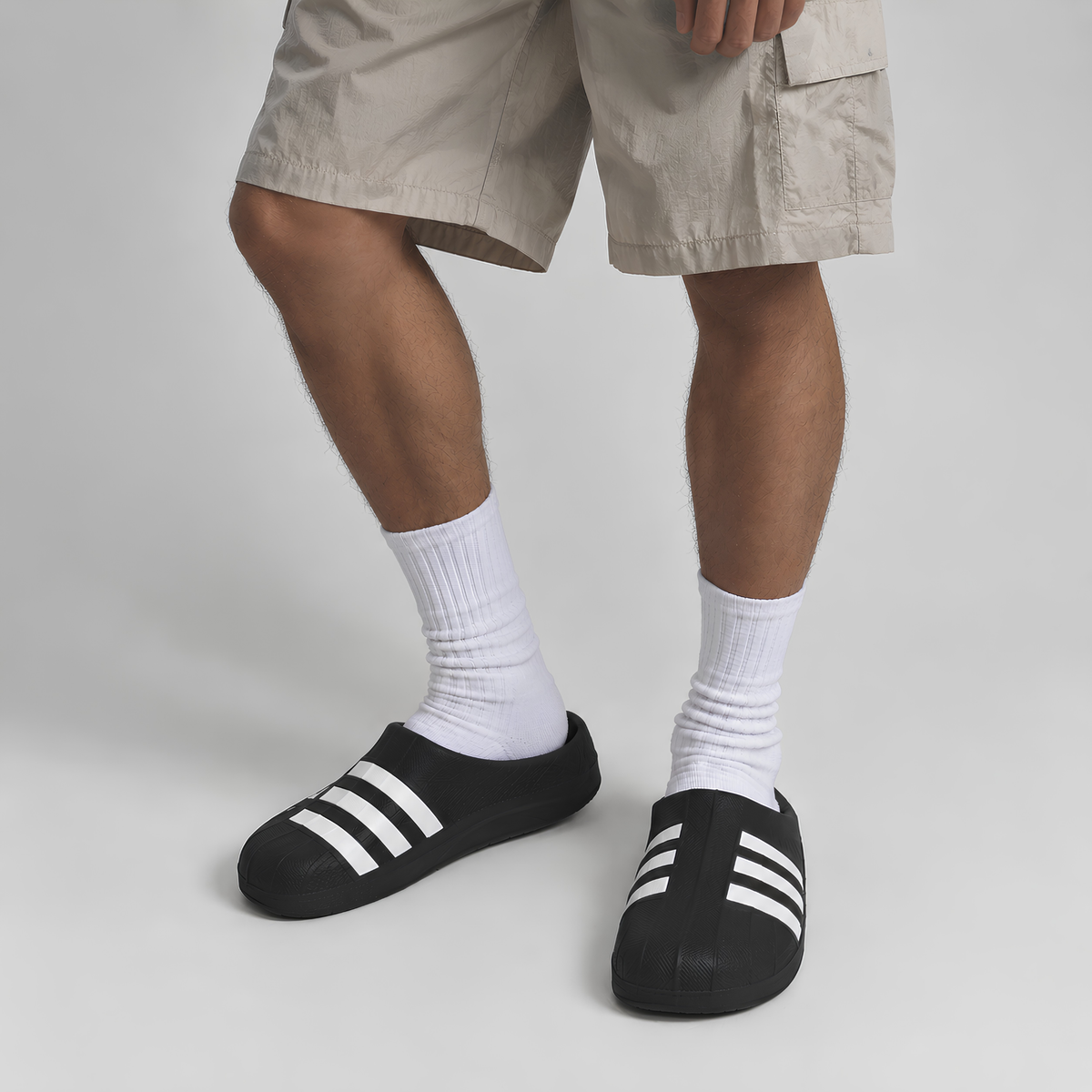 Sport Stripe Mules