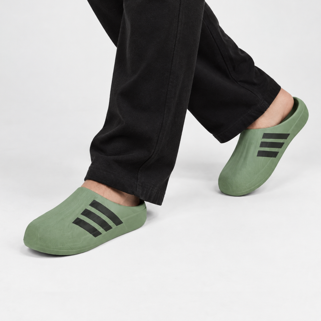 Sport Stripe Mules
