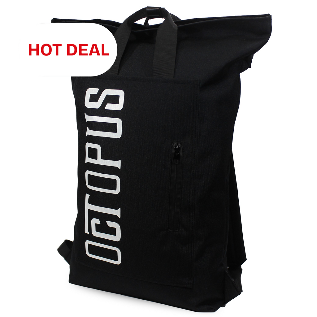 حقيبة ظهر قابلة للطي - أسود 