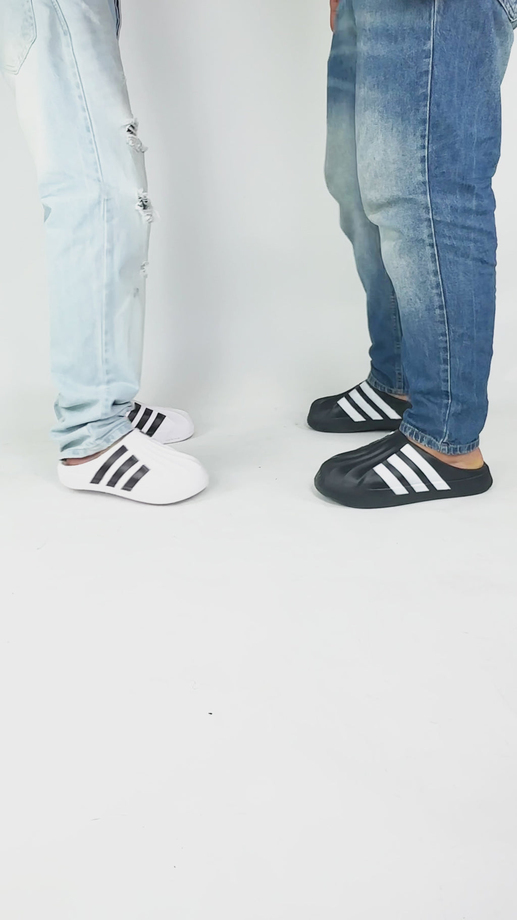 Sport Stripe Mules